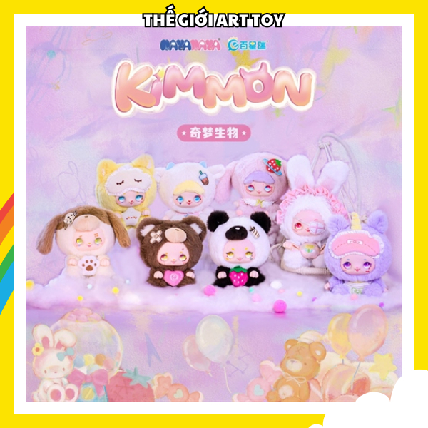 Gấu Bông Nhân Vật Kimmon Đáng Yêu Chính Hãng NAYANAYA - Tùy Chọn Mẫu