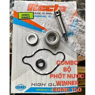 Bộ phốt bơm nước winner / sonic 150 / cbr150r phốt + cốt bơm - trục bơm chính hãng recto thailan