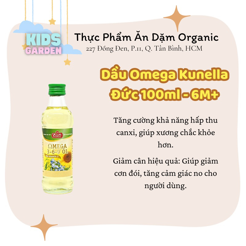 Dầu Omega 369 Kunella Đức 100ml