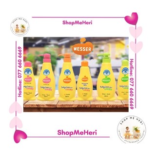 Sữa tắm gội Wesser 2 in 1 500ml/ BỌT TẮM TOP TO TOE 500ML