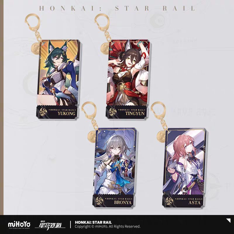 Honkai: Star Rail - Keychian acrylic vận mệnh Hoà Hợp