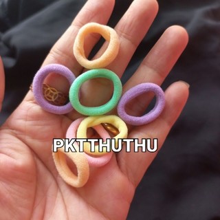 Túi 50 thun cột tóc cở nhí cho bé tóc ít (2cm)