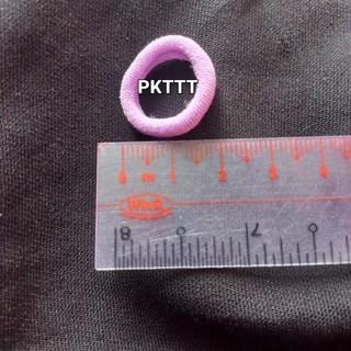Túi 50 thun cột tóc cở nhí cho bé tóc ít (2cm)