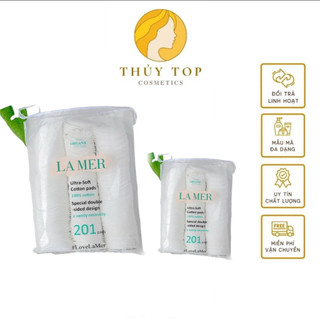 Combo 2bịch bông tẩy trang lamer 201 miếng 100% cotton siêu mềm