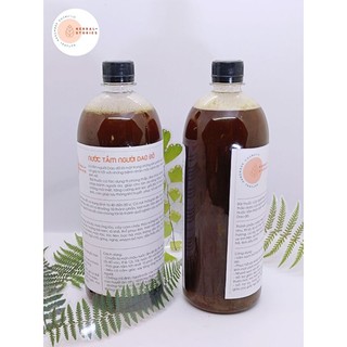 Nước Tắm Cho Mẹ Sau Sinh - Chính Gốc Người Dao Đỏ Chai 1L