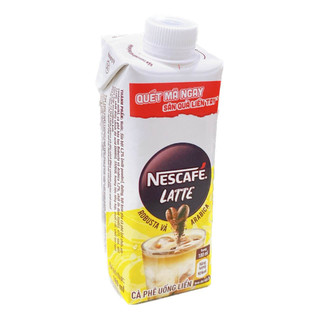 Hộp 180ml cà phê sữa uống liền nescafe latte