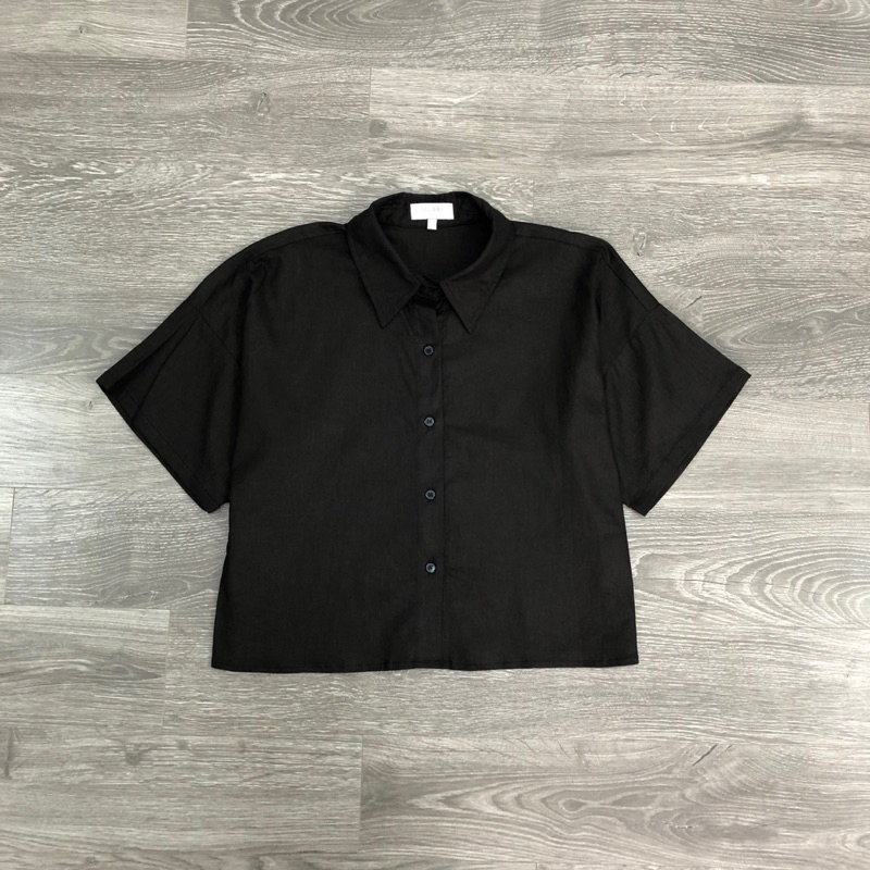 HIPU.VNXK - ÁO HOBBS LINEN SƠ MI TAY NGẮN 2 MÀU.