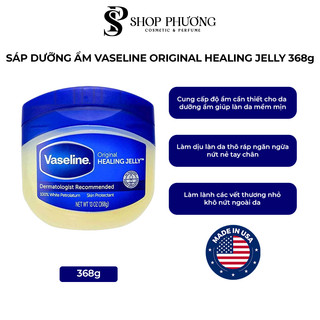 Sáp dưỡng ẩm vaseline original healing helly mỹ 368g