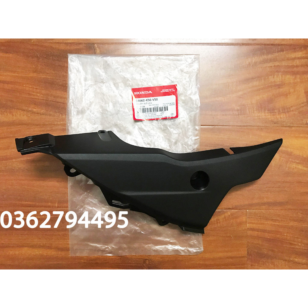Nhựa nhám Ốp chân Yếm dưới trái phải xe Winner X V2 Zin chính hãng Honda