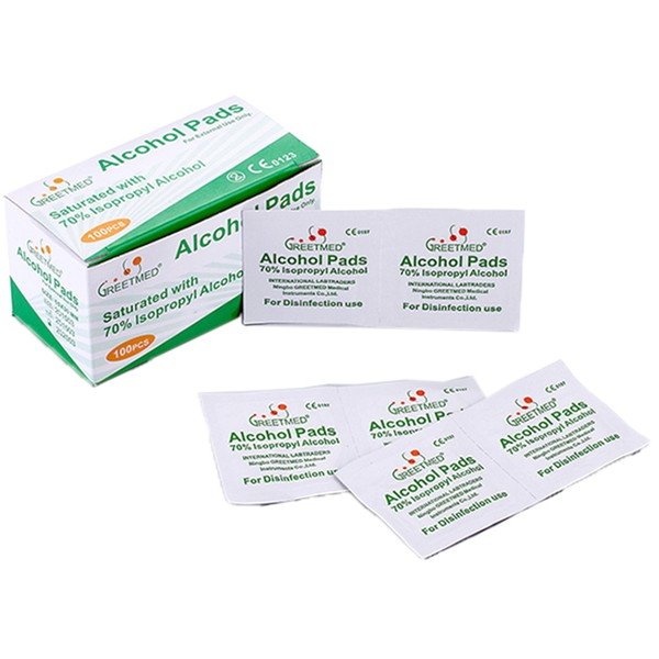 Bông tẩm cồn Alcohol Pads Greetmed