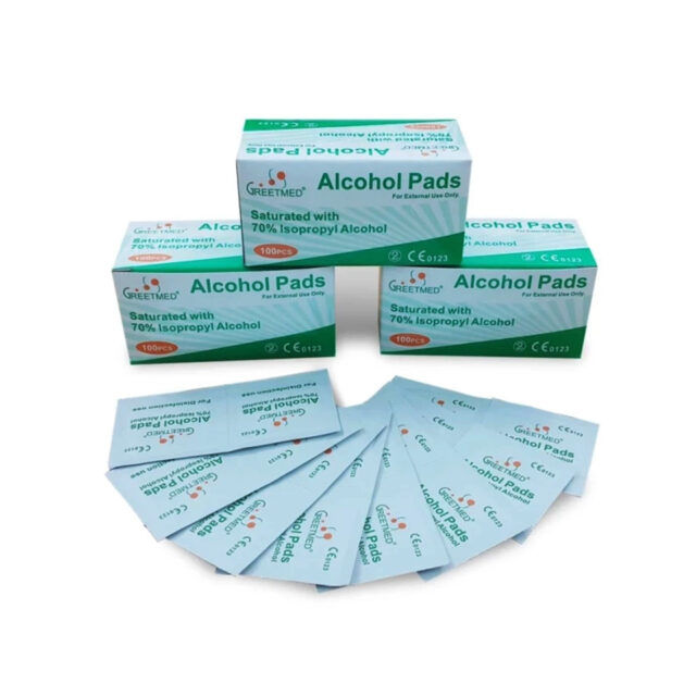 Bông tẩm cồn Alcohol Pads Greetmed