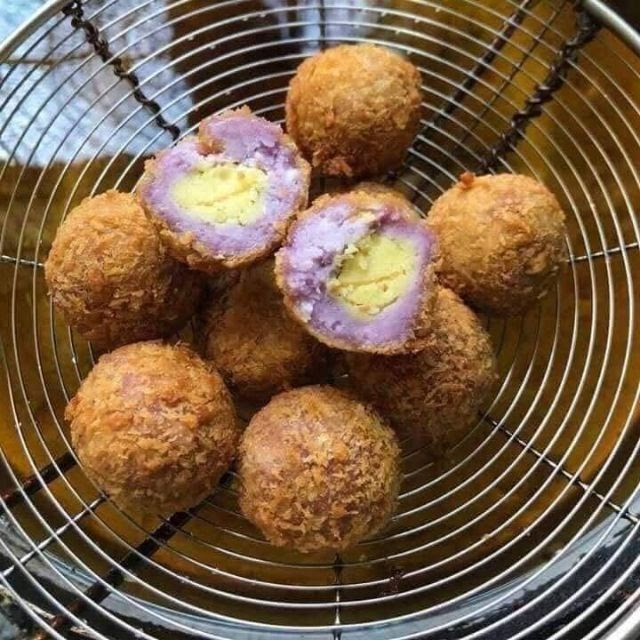 Khoai môn lệ phố gói 300gr  nhập khẩu Trung Quốc chiên gìòn rụm thơm ngon