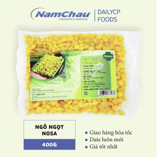 Bắp ngọt/ngô ngọt đông lạnh Nosa gói 400gr nguyên hạt [HN giao hàng hỏa tốc]