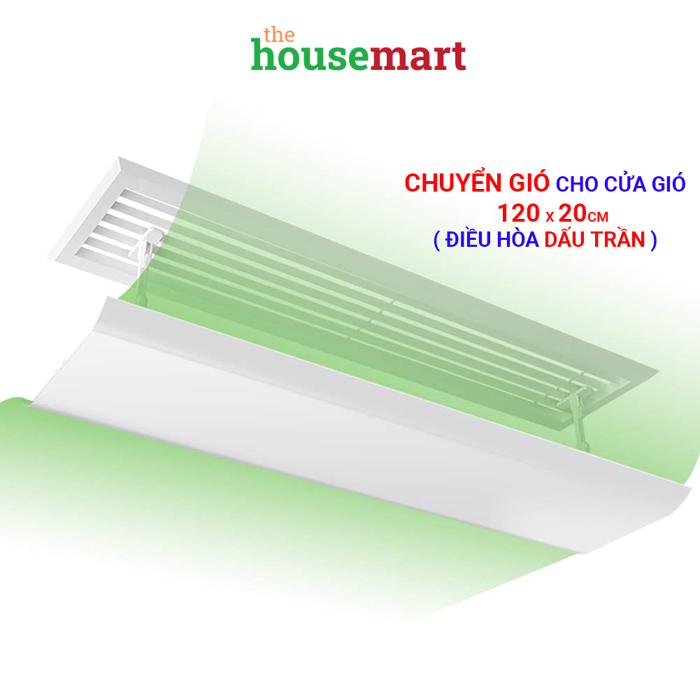 Chuyển gió dàn lạnh chắn gió điều hòa cho cửa gió [ 1200 "o" ] chuyển hướng gió máy lạnh VAFOFA ACD403