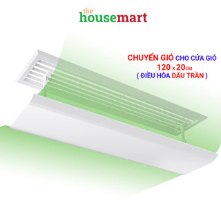 Chuyển gió dàn lạnh chắn gió điều hòa cho cửa gió [ 1200 "o" ] chuyển hướng gió máy lạnh  ACD403