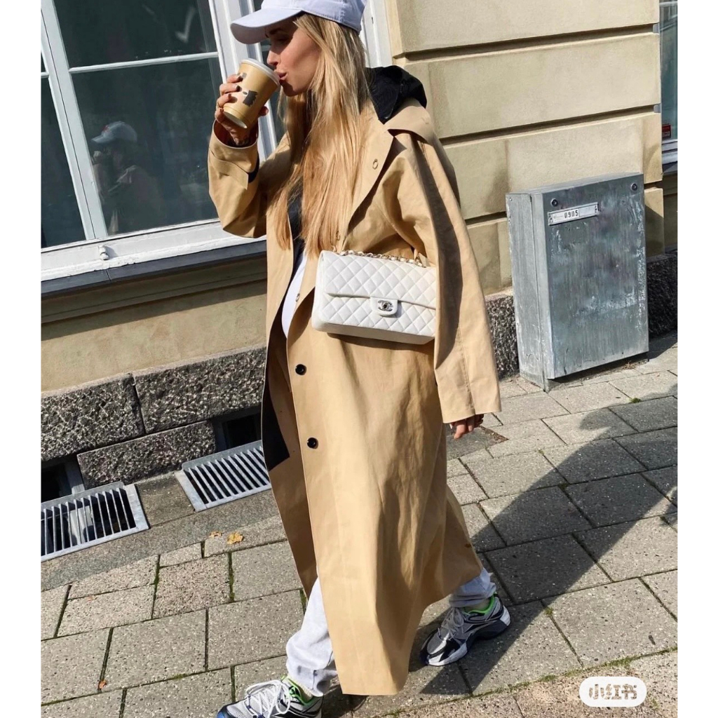 Túi Xách Nữ Cao Cấp Classic Da Dê Non, Đeo Vai Đeo Chéo Hàng Supper L01064B LAROSE