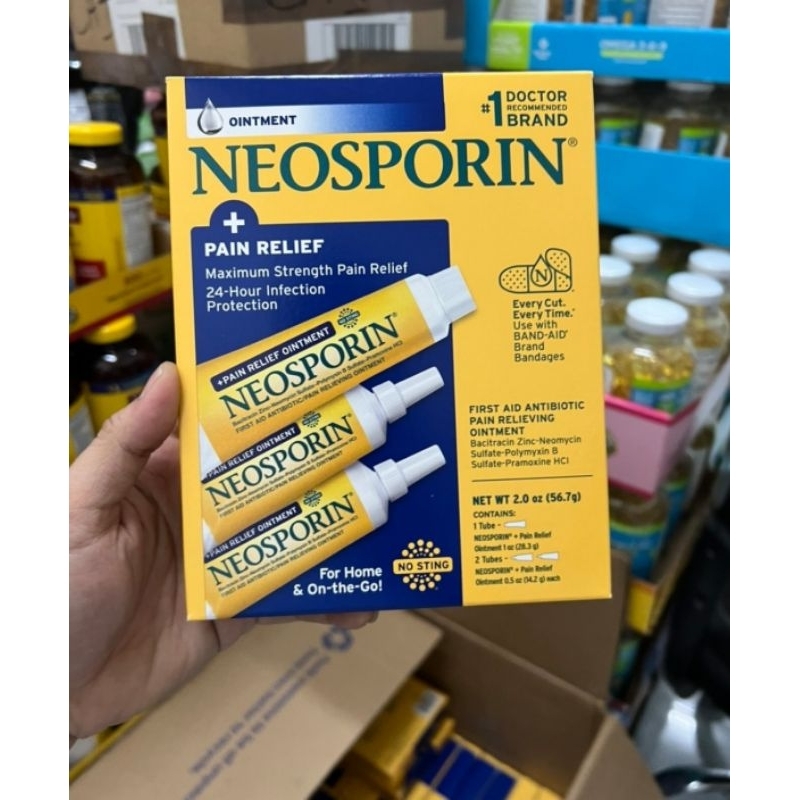 Set 3 tuýp Kem Neosporin của Mỹ