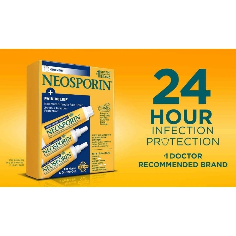 Set 3 tuýp Kem Neosporin của Mỹ