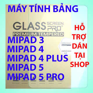 Kính cường lực Xiaomi Mi Pad/Mi Pad 3/4/4 Plus/5/5 Pro (trong suốt)