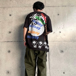 Chính hãng stussy test strike pigment dyed tee - áo thun stussy unisex nam nữ chính hãng authenitc