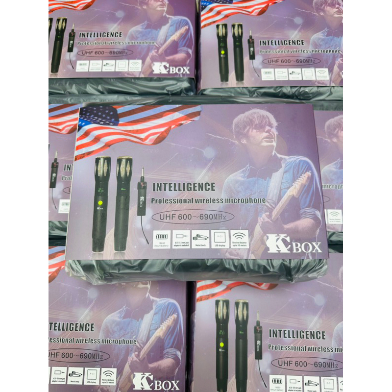Bộ micro không dây karaoke chuyên nghiệp Kc M66