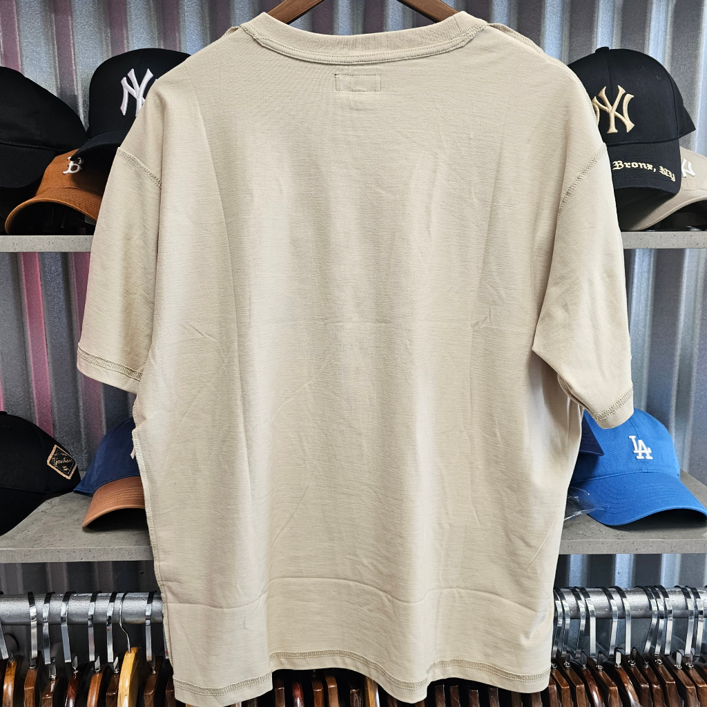 Chính hãng STUSSY LAZY TEE TAN - Áo thun Stussy Unisex Nam Nữ chính hãng Authenitc