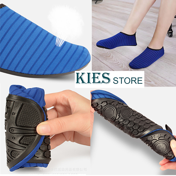 Giày đi biển, đi bơi, tập Yoga, dã ngoại, siêu nhẹ đế cao su chống trơn trượt, thoát nước mau khô, gấp gọn nam nữ