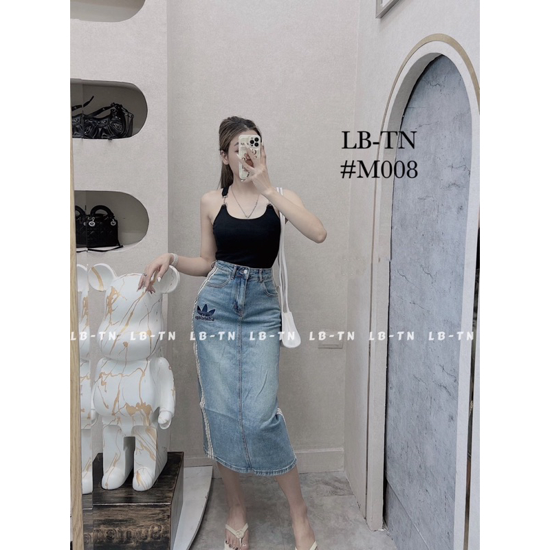 Chân váy dài Jeans dài Das QCL1