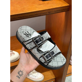 [ CHÍNH HÃNG ] DÉP SANDAL MLB JACQUARD DIA MONOGRAM 2023