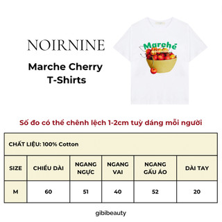 Áo thun NOIRNINE Marche Cherry T-Shirts