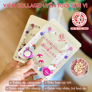 LULU_ Gói đựng 30 viên làm đẹp da từ collagen yến tươi Nhật bản _Chuẩn Nhật
