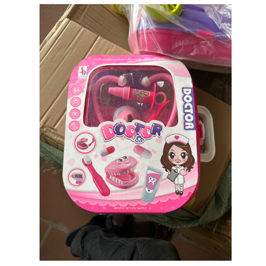 Bộ đồ chơi vali kéo bác sĩ full bộ dụng cụ cho các bé  SD169-216
