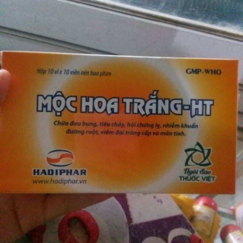 ✅  Mộc Hoa Trắng HT hộp 100 viên