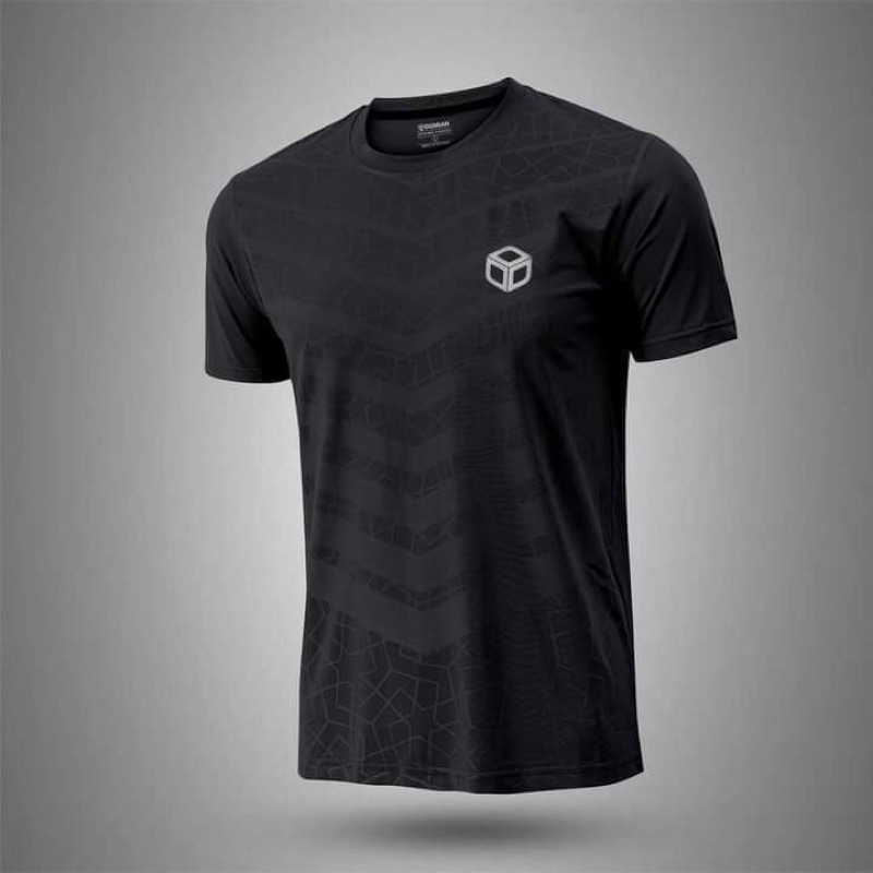 Áo thể thao cổ tròn vải thun lạnh LOGO HÌNH HỘP tập gym ngắn tay vải thoáng mát co giãn chuẩn form nhiều màu