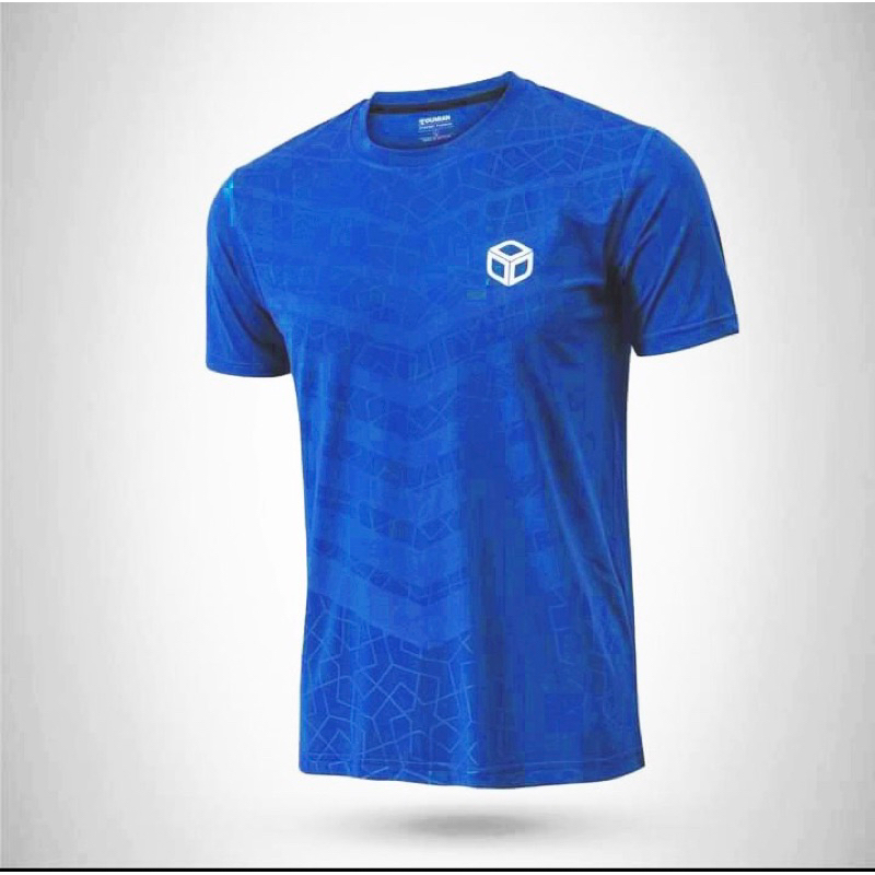 Áo thể thao cổ tròn vải thun lạnh LOGO HÌNH HỘP tập gym ngắn tay vải thoáng mát co giãn chuẩn form nhiều màu