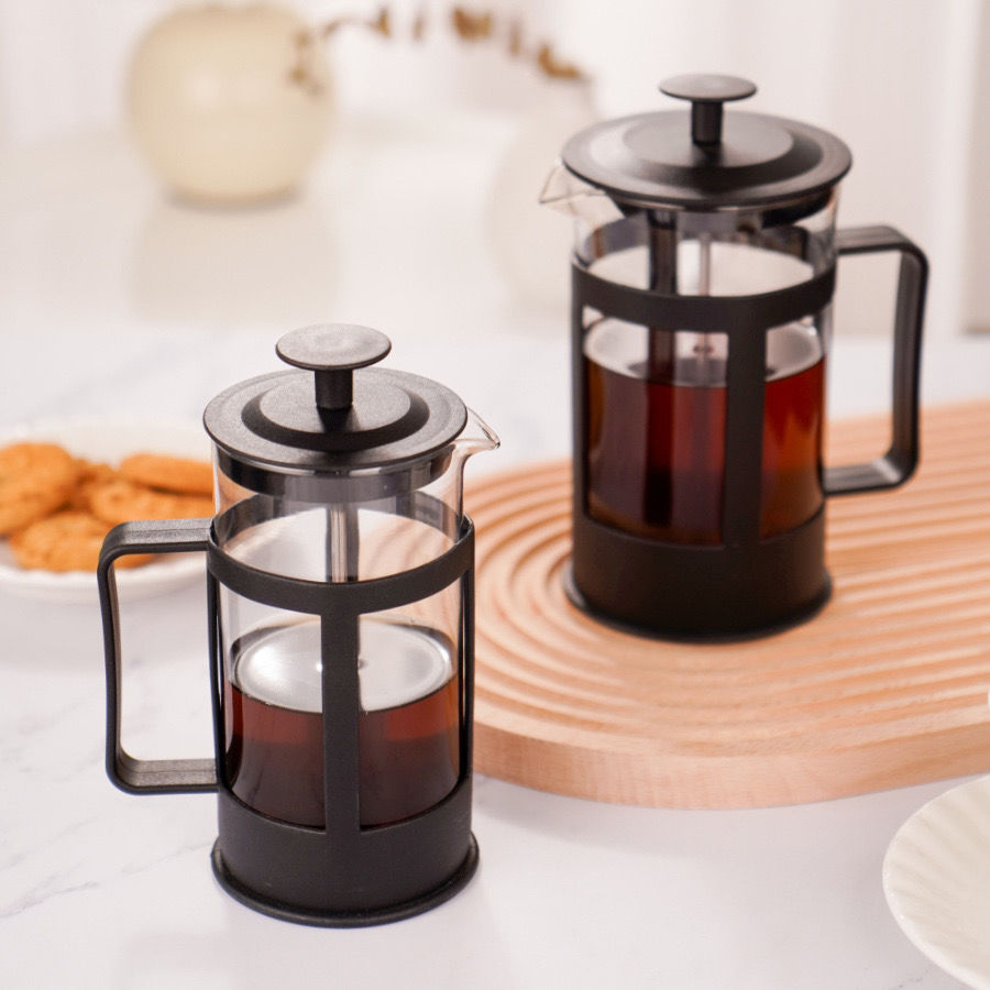 Bình pha cà phê kiểu pháp 350/600ml ​french press ấm pha cà phê trà ​thủy tinh Bình pha trà ​French press