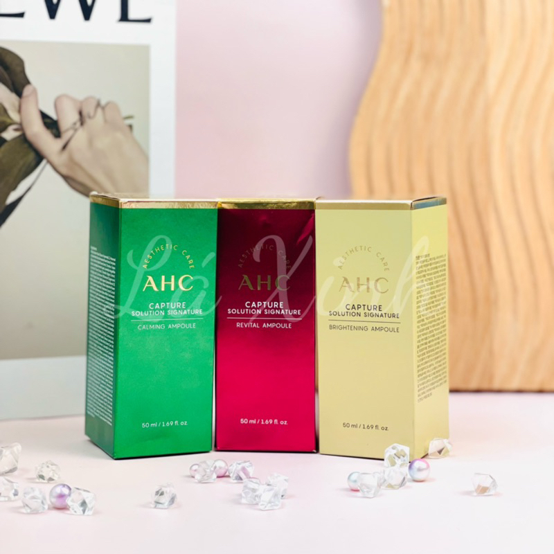 Tinh Chất Dưỡng Ẩm Trắng Da AHC Capture Solution Max Ampoule 50ml