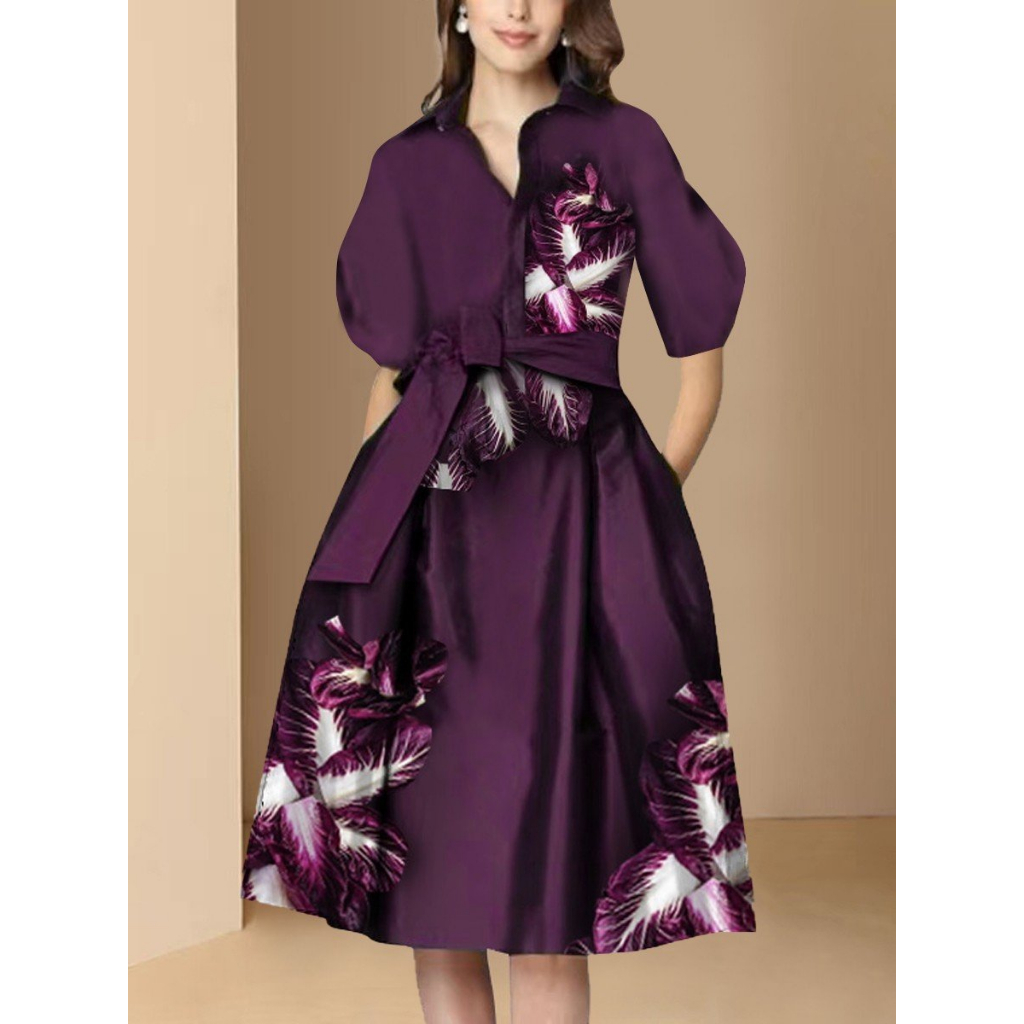 Đầm công sở kèm thắc lương