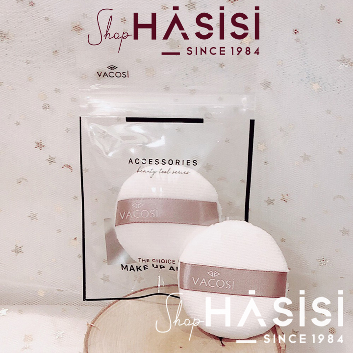 Bông Phấn Cotton Khô Tròn Nhỏ VACOSI - BP19