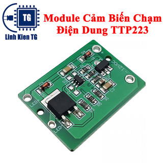 Module cảm biến chạm điện dung ttp223 - 12vdc - touch sensor