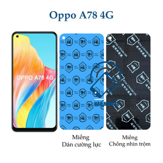 Dán cường lực dẻo nano oppo a78 4g
