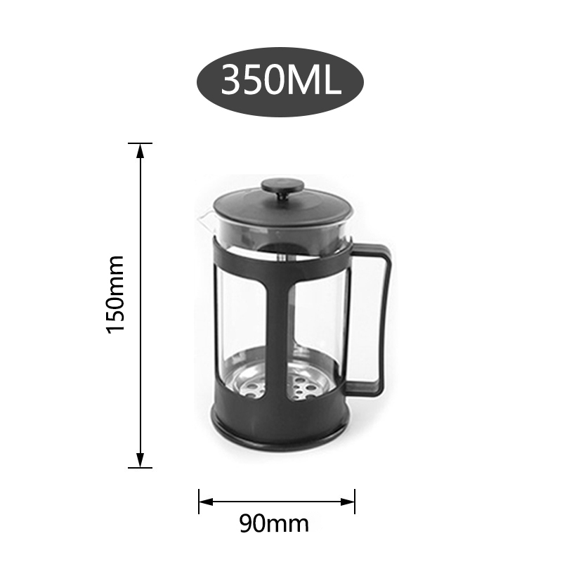 Bình pha cà phê kiểu pháp 350/600ml ​french press ấm pha cà phê trà ​thủy tinh Bình pha trà ​French press