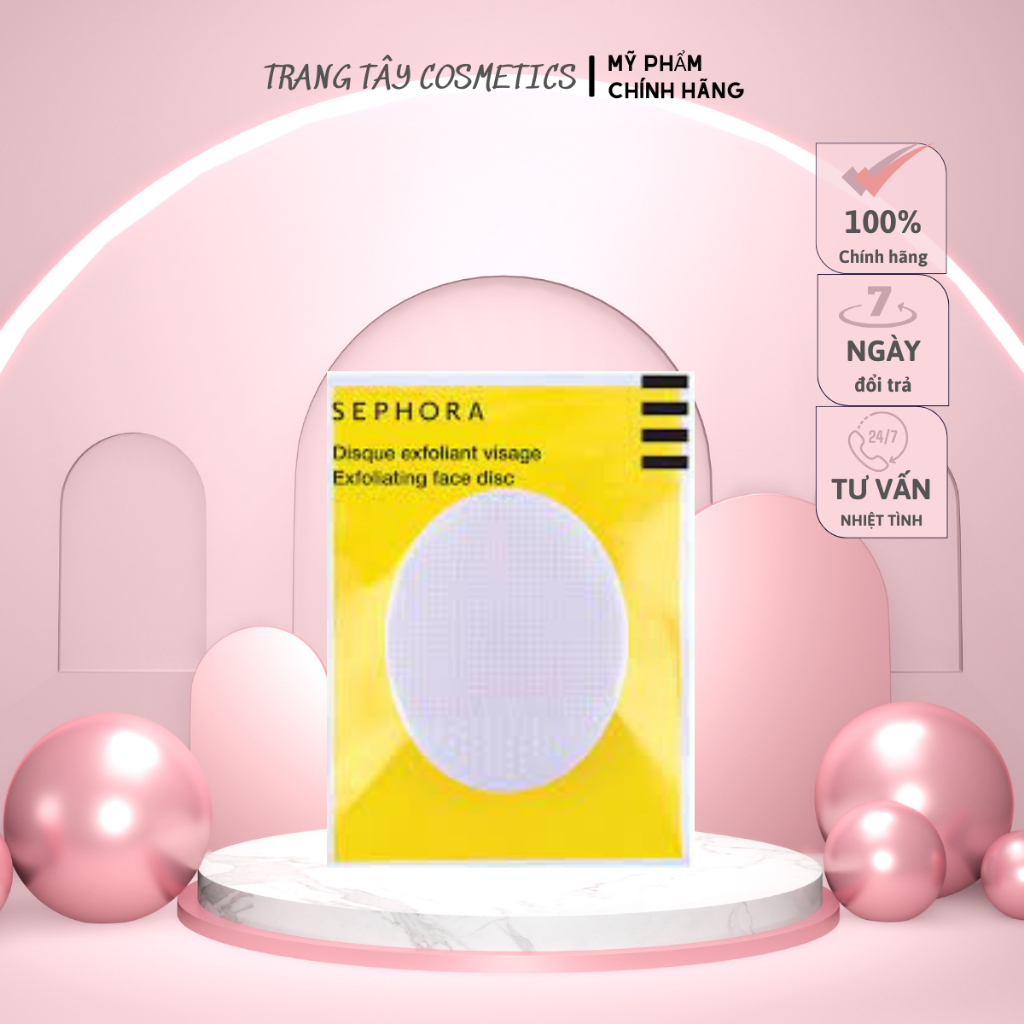 Pad rửa mặt Sephora siêu thích [ CHUẨN]