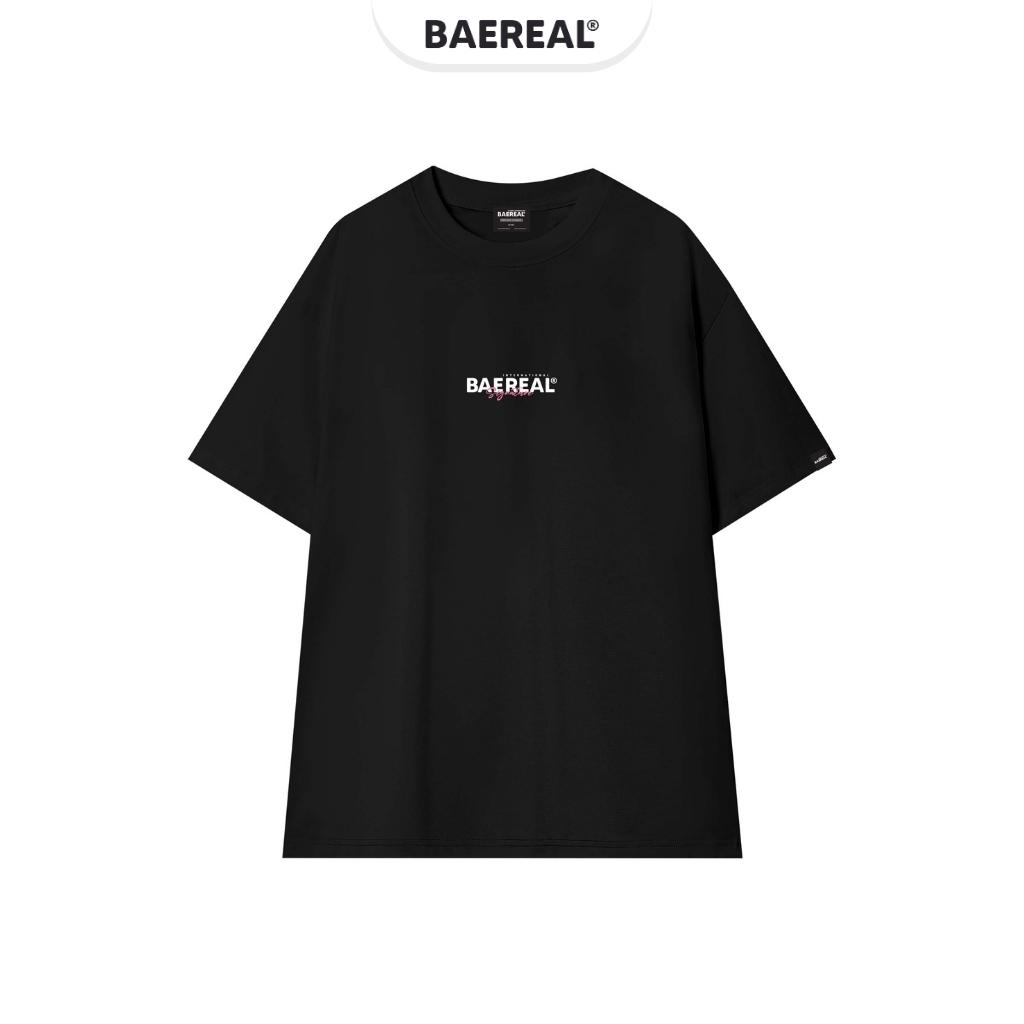 Áo thun unisex form oversize cotton 250gsm BAEREAL co giãn thoáng mát ATBR020