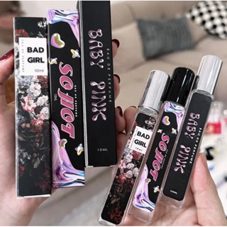   Combo 3 Chai  Nước Hoa Mùi Nữ 10ml Lưu Hương Lâu Mùi Thơm Quý Phái  BAD GIRL SO HOT BABY PINK  
