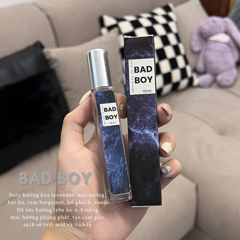 Combo 3 Chai Nước Hoa Chiết 10ml Mùi Nam Lưu Hương Lâu, Mùi Cá Tính, Sang Trọng