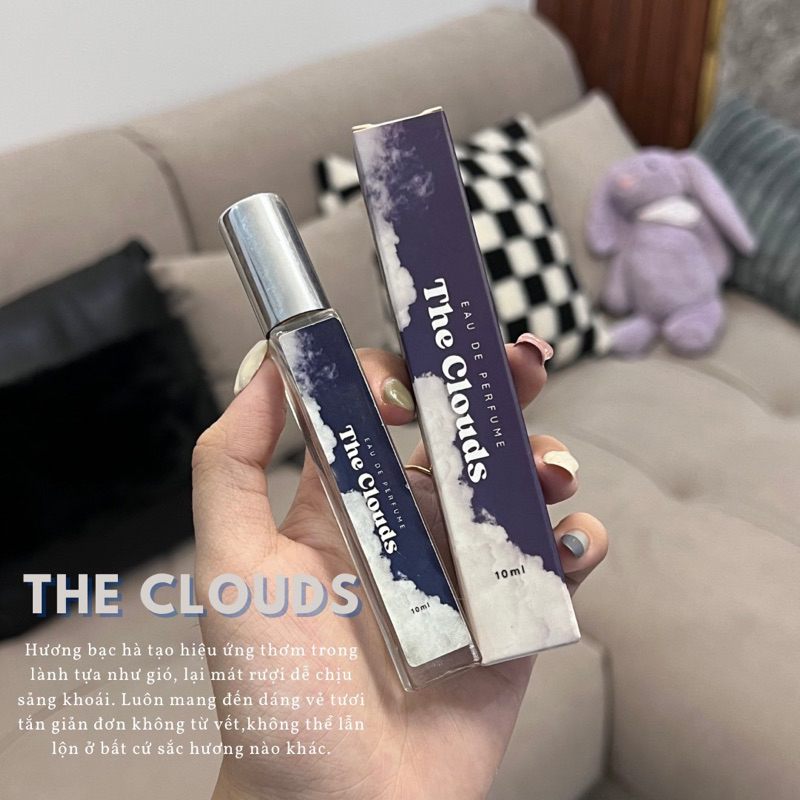 Combo 3 Chai Nước Hoa Chiết 10ml Mùi Nam Lưu Hương Lâu, Mùi Cá Tính, Sang Trọng [THE CLOUDS, GOOD BOY, BAD BOY]