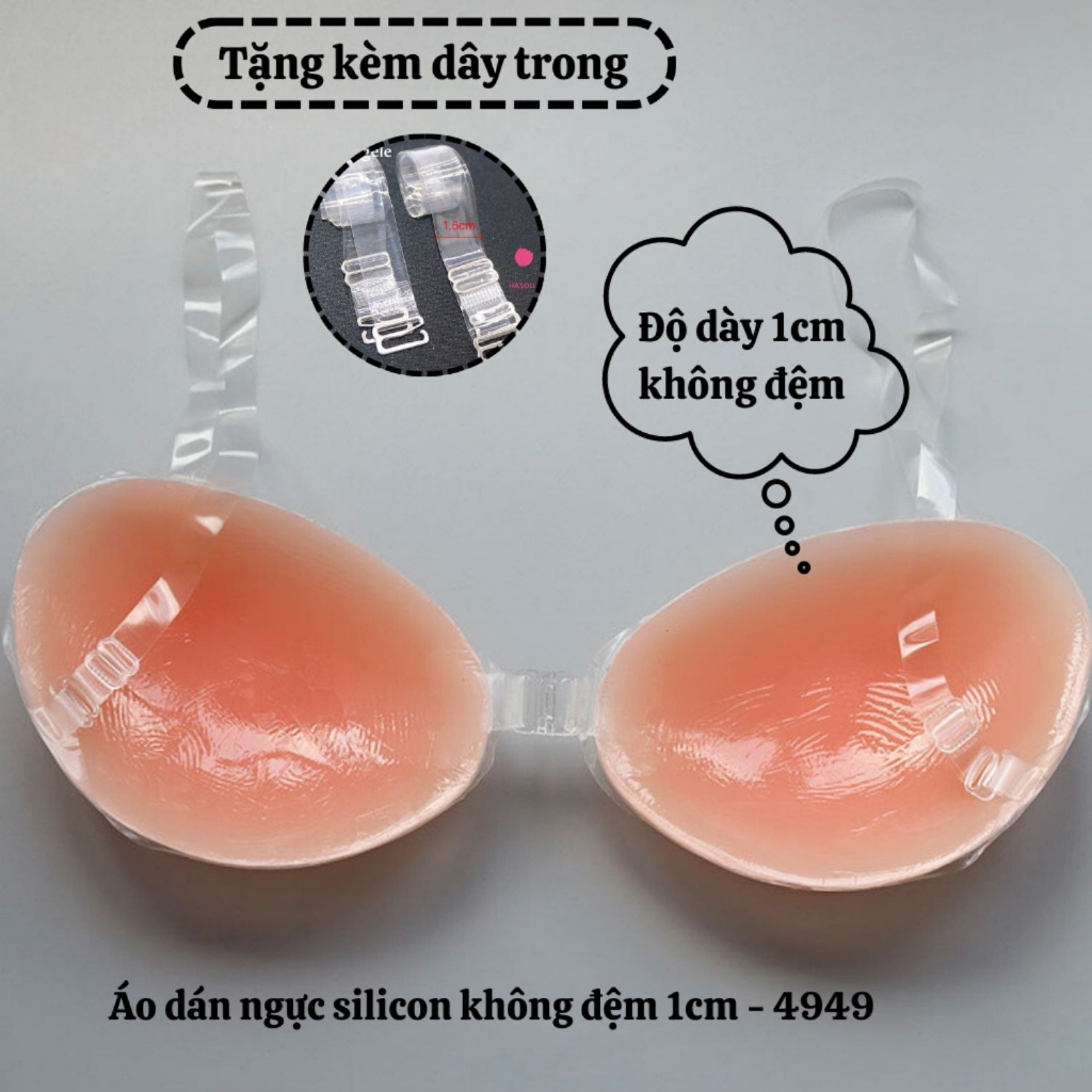 Áo Dán Silicon Định Hình Vòng 1, Áo Lót Nữ Nâng Ngực  CLOVER - 4949