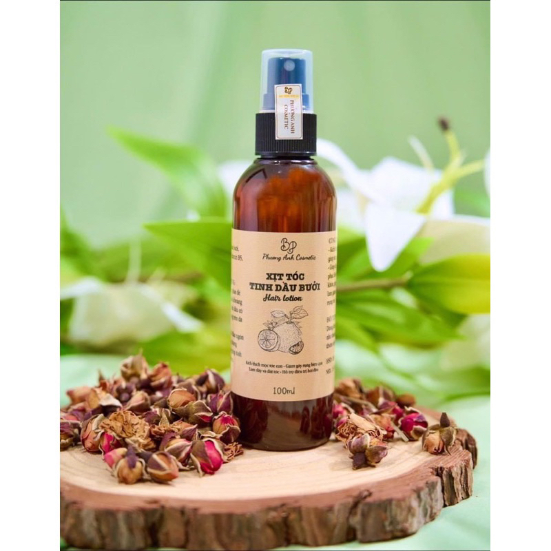 Xịt Bưởi PHƯƠNG ANH COSMETIC Nuôi Dưỡng Nang Tóc, Giảm Rụng, Kích Mọc Tóc