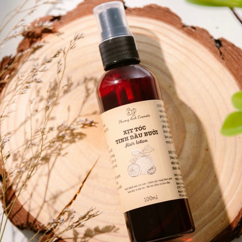 Xịt Bưởi PHƯƠNG ANH COSMETIC Nuôi Dưỡng Nang Tóc, Giảm Rụng, Kích Mọc Tóc